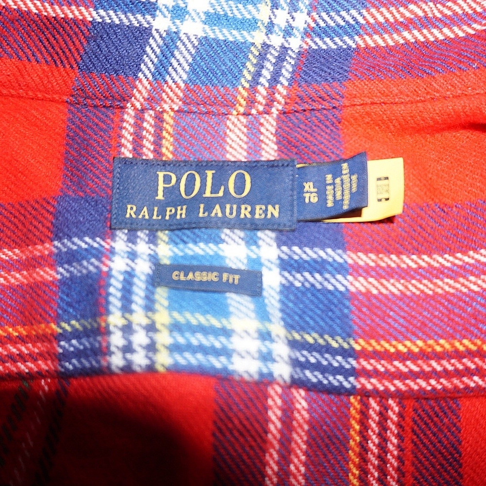 Polo Ralph Lauren Red Plaid Shirt